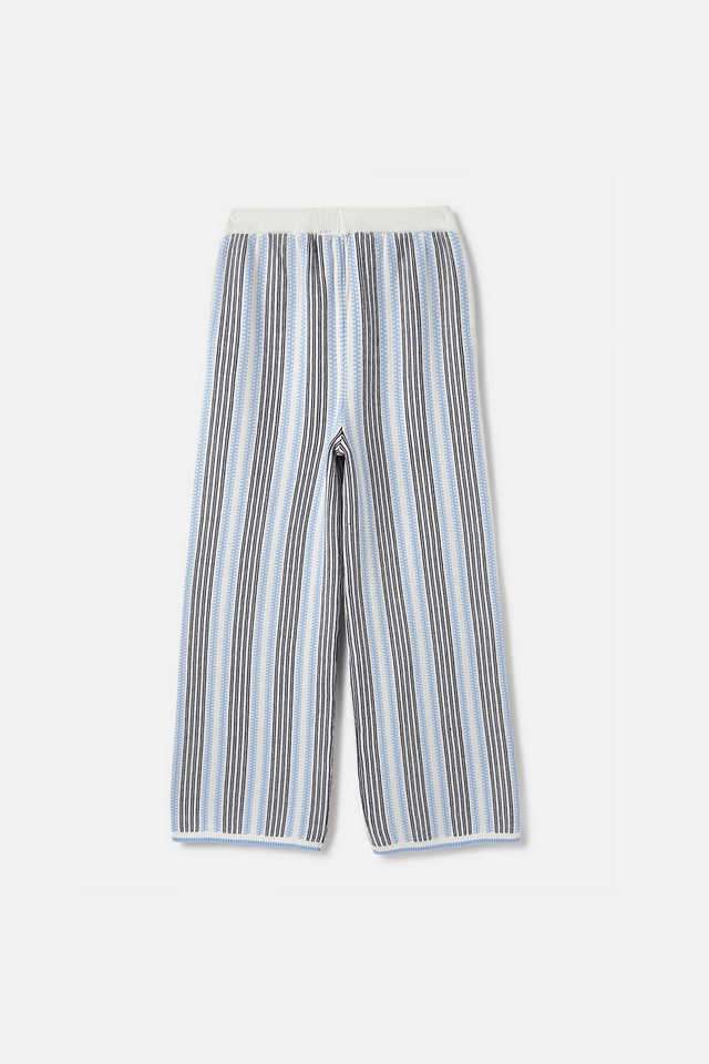 Stripes-Cotton-Straight-Fit-Girls-Trousers