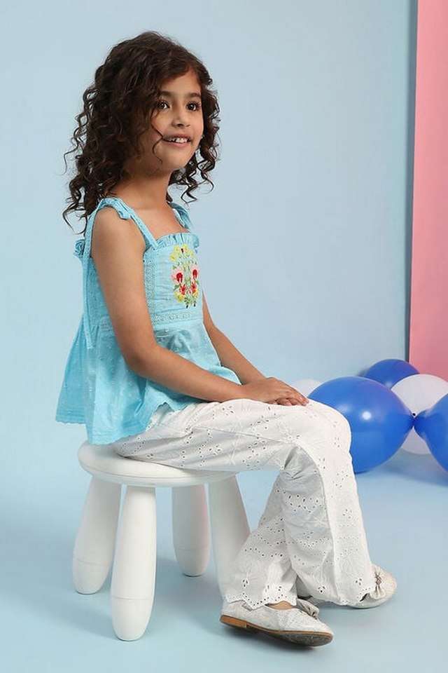 Printed-Cotton-Square-Neck-Girls-Top