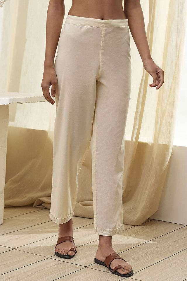 Tie-&-Dye-Regular-Fit-Blended-Fabric-Women-s-Casual-Wear-Pants