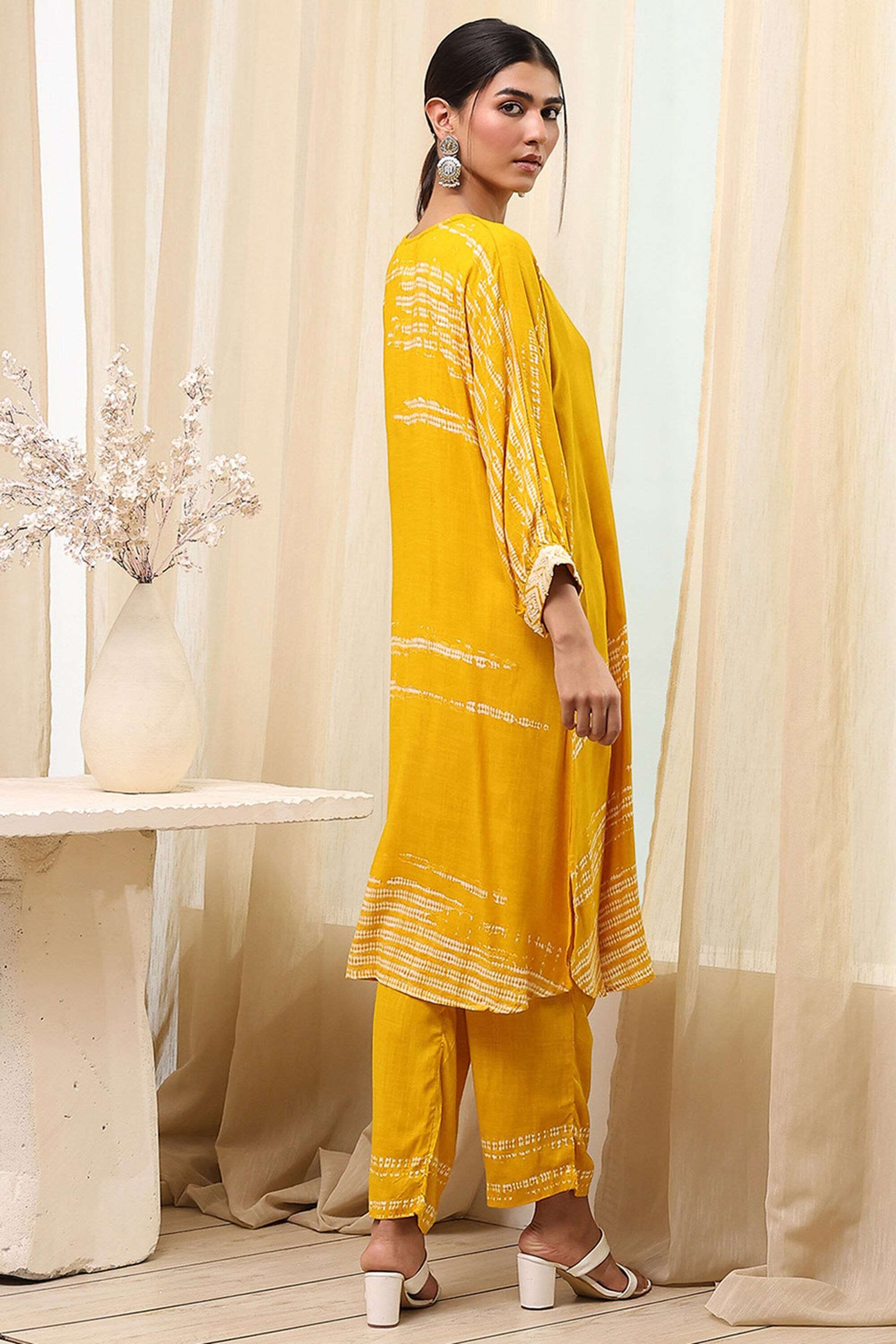 Textured-Rayon-Women-s-Festive-Wear-Kurta-Set
