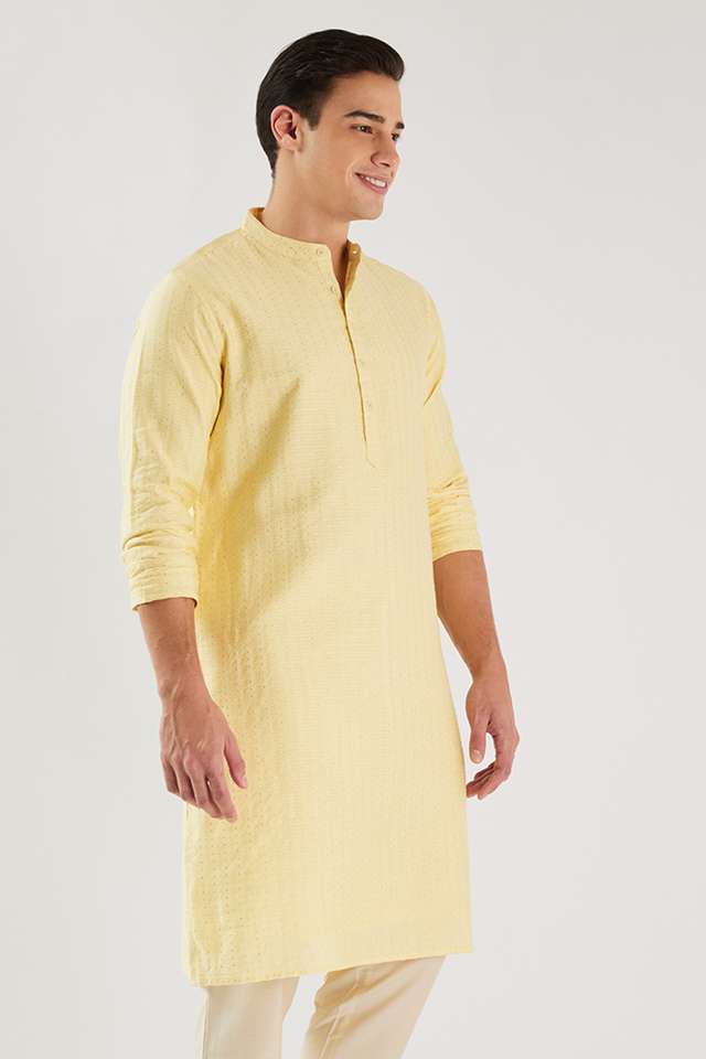 Dobby-Blended-Fabric-Regular-Fit-Men-s-Kurta