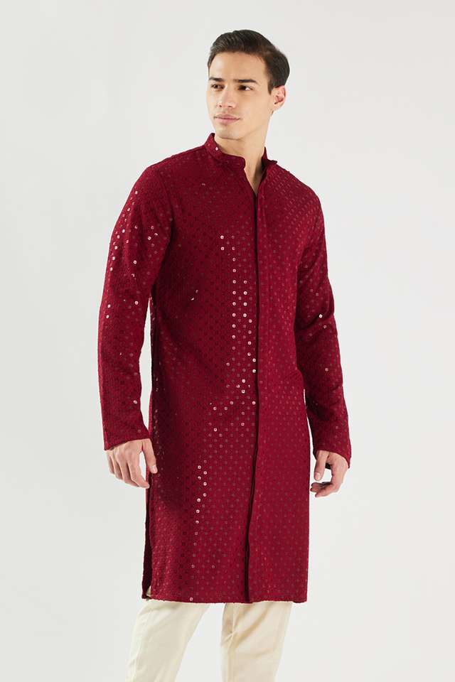 Schiffli-Viscose-Regular-Fit-Men-s-Kurta