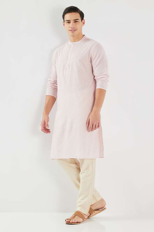 Dobby-Cotton-Regular-Fit-Men-s-Kurta