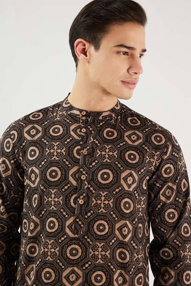 Printed-Cotton-Regular-Fit-Men-s-Kurta