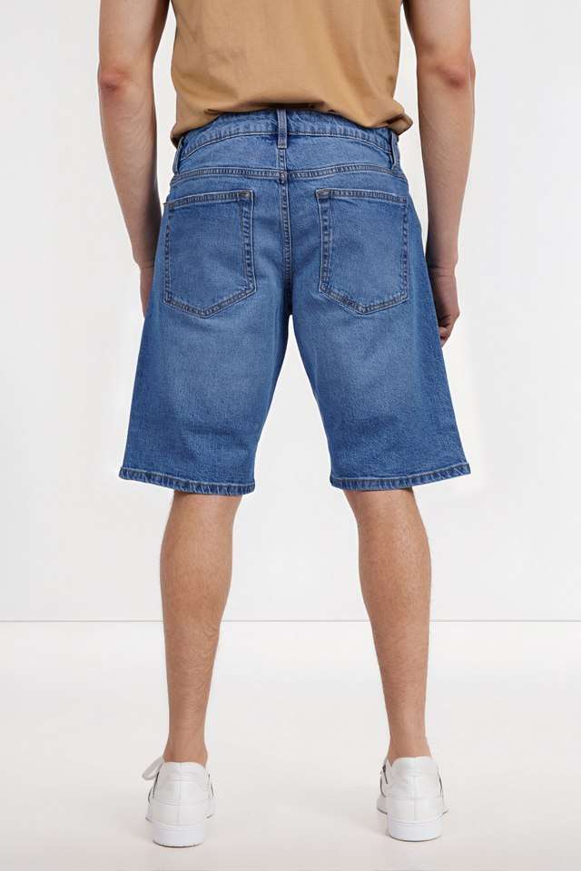 Solid-Cotton-Men-s-Shorts