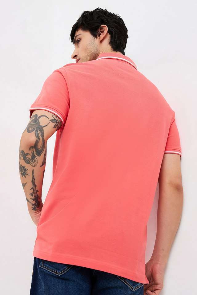 Solid-Cotton-Polo-Men-s-T-Shirt