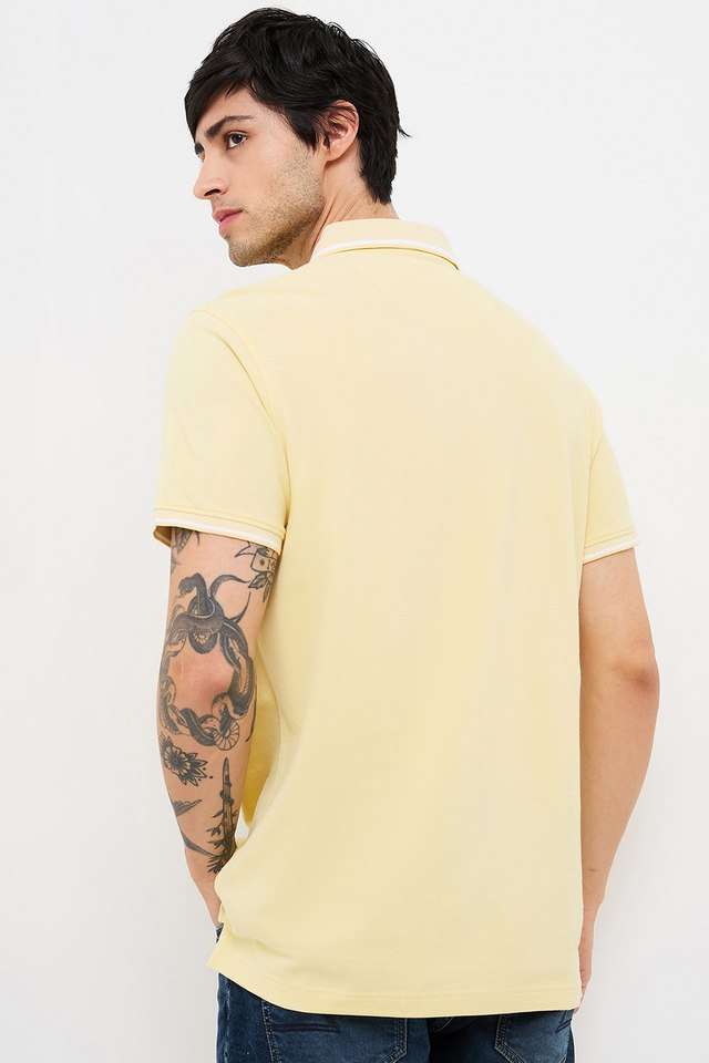 Solid-Cotton-Polo-Men-s-T-Shirt