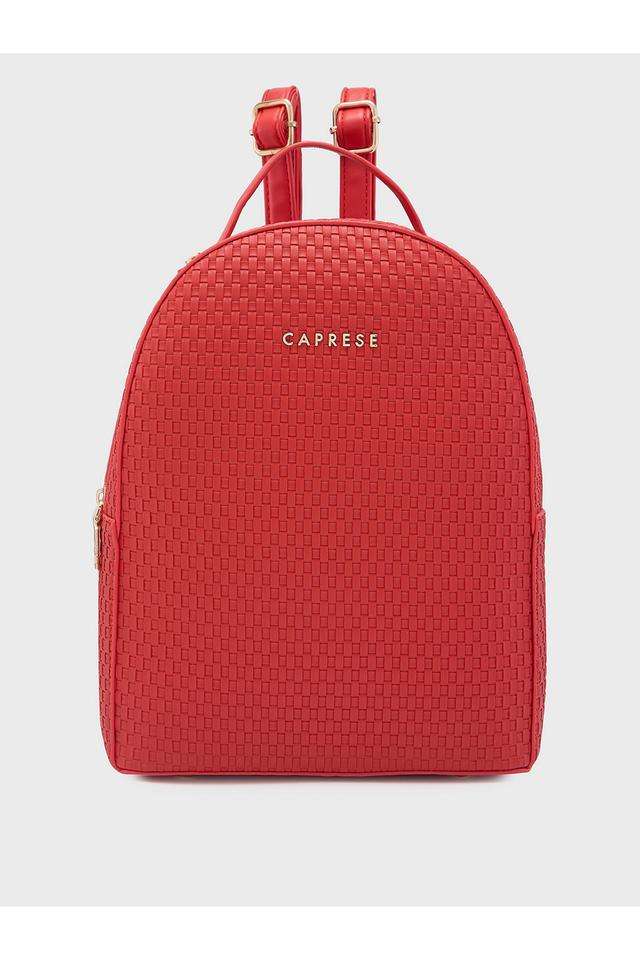 Faux-Leather-Zipper-Closure-Women-s-Backpack