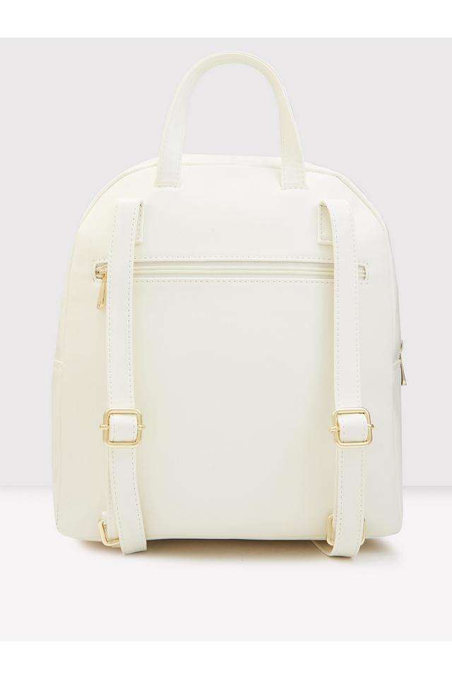 Faux-Leather-Zipper-Closure-Women-s-Backpack