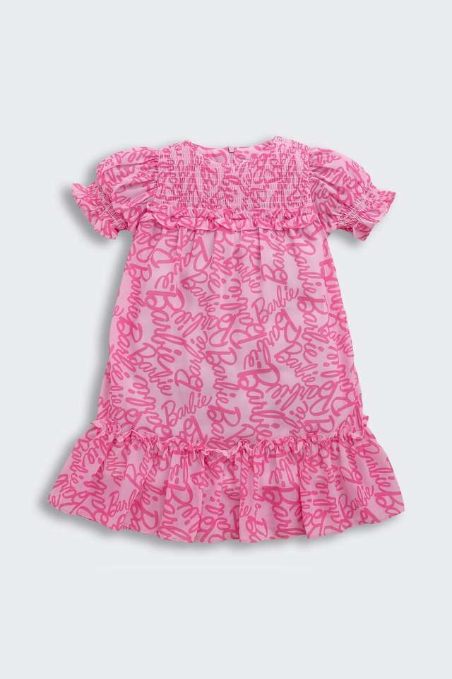 Printed-Polyester-Relaxed-Fit-Girls-Dress
