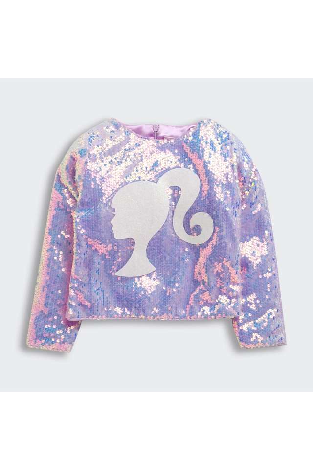 Sequinned-Polyester-Regular-Fit-Girls-Co-Ord-Set