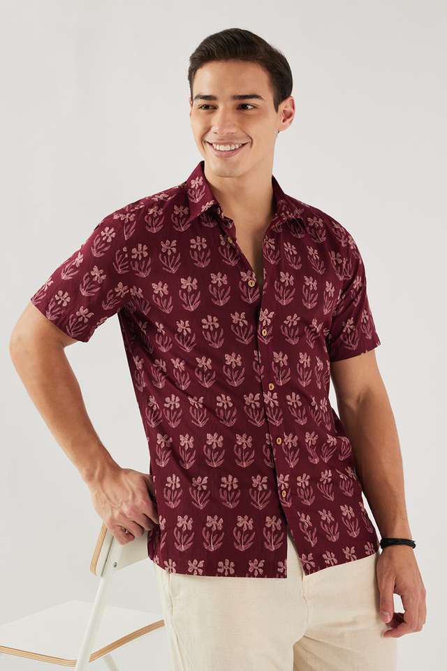 Printed-Cotton-Regular-Fit-Men-s-Casual-Wear-Shirt