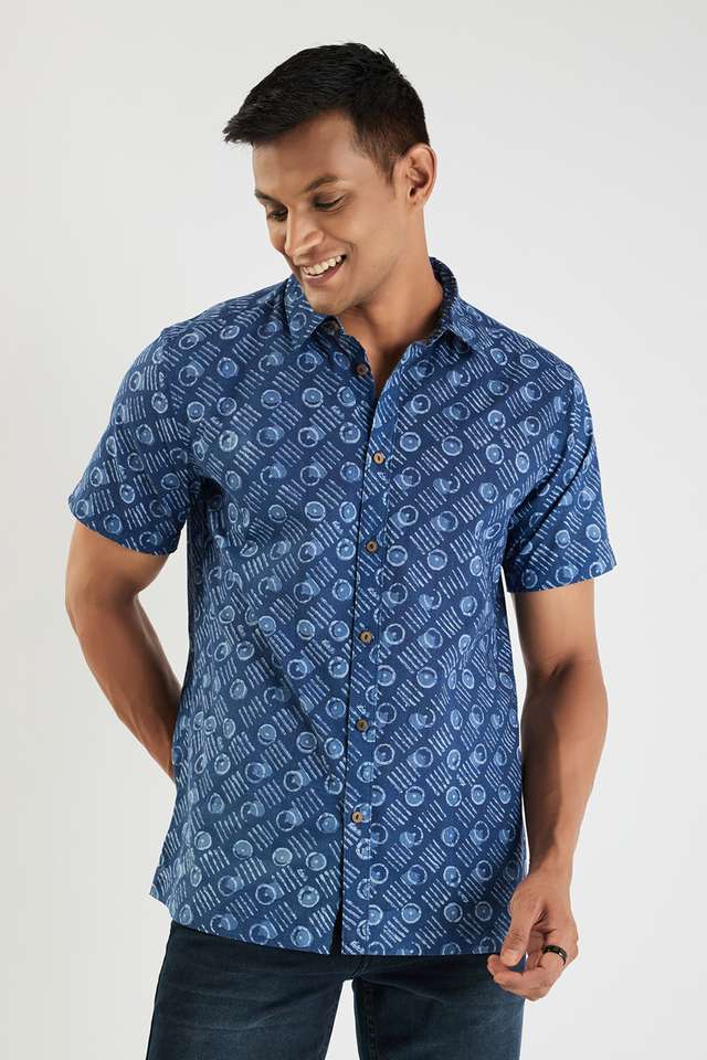 Printed-Cotton-Regular-Fit-Men-s-Casual-Wear-Shirt
