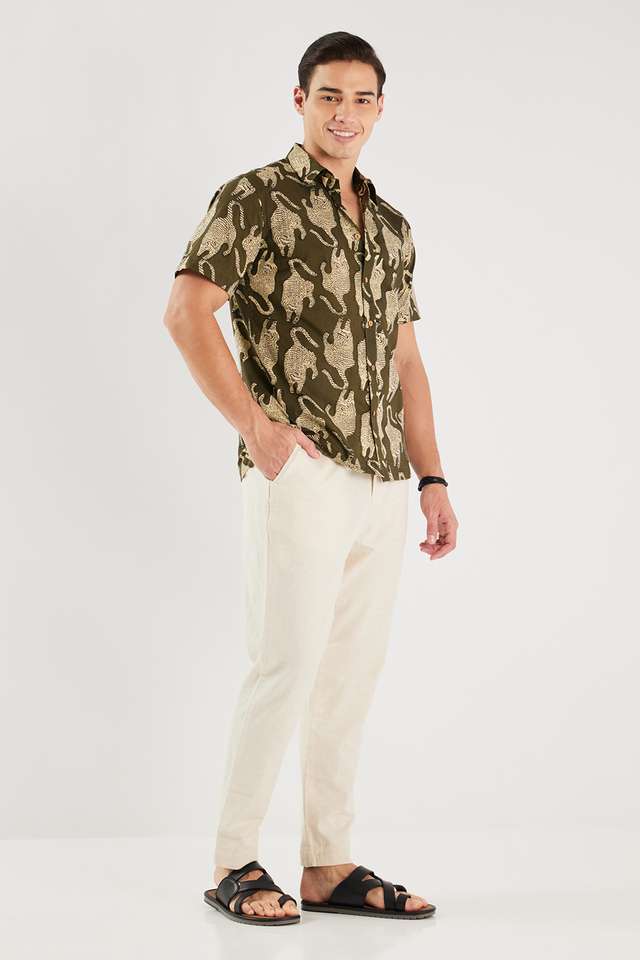Printed-Cotton-Regular-Fit-Men-s-Casual-Wear-Shirt