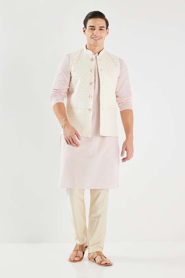 Textured-Polyester-Regular-Fit-Men-s-Waistcoat