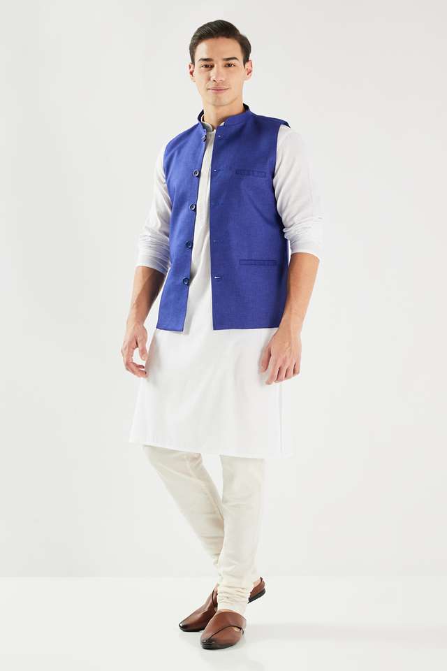 Textured-Blended-Fabric-Regular-Fit-Men-s-Waistcoat