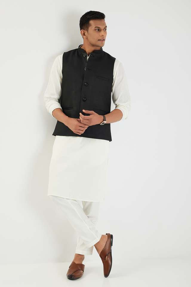 Textured-Blended-Fabric-Regular-Fit-Men-s-Waistcoat