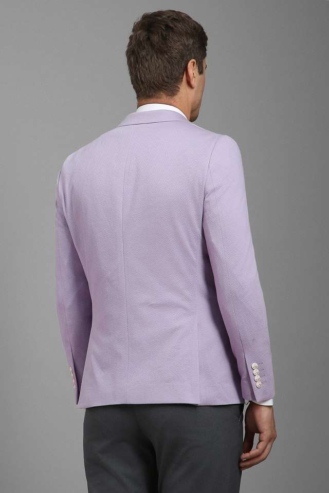 Checks-Blended-Fabric-Slim-Fit-Men-s-Formal-Wear-Blazer