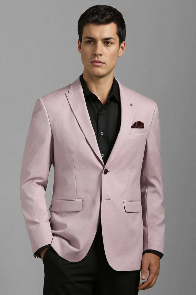 Textured-Blended-Fabric-Slim-Fit-Men-s-Formal-Wear-Blazer