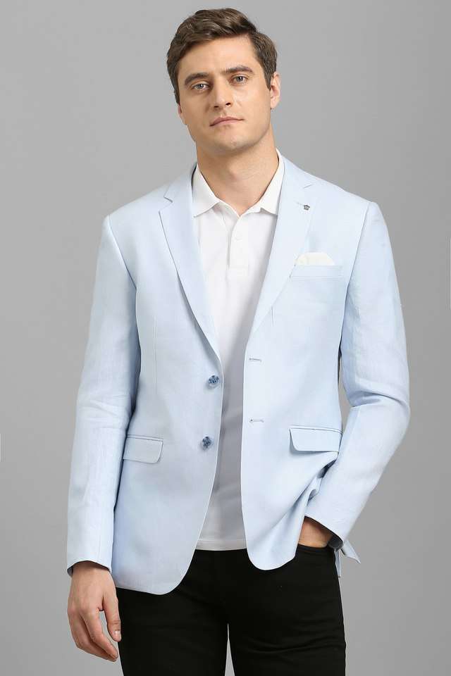 Textured-Blended-Fabric-Slim-Fit-Men-s-Formal-Wear-Blazer