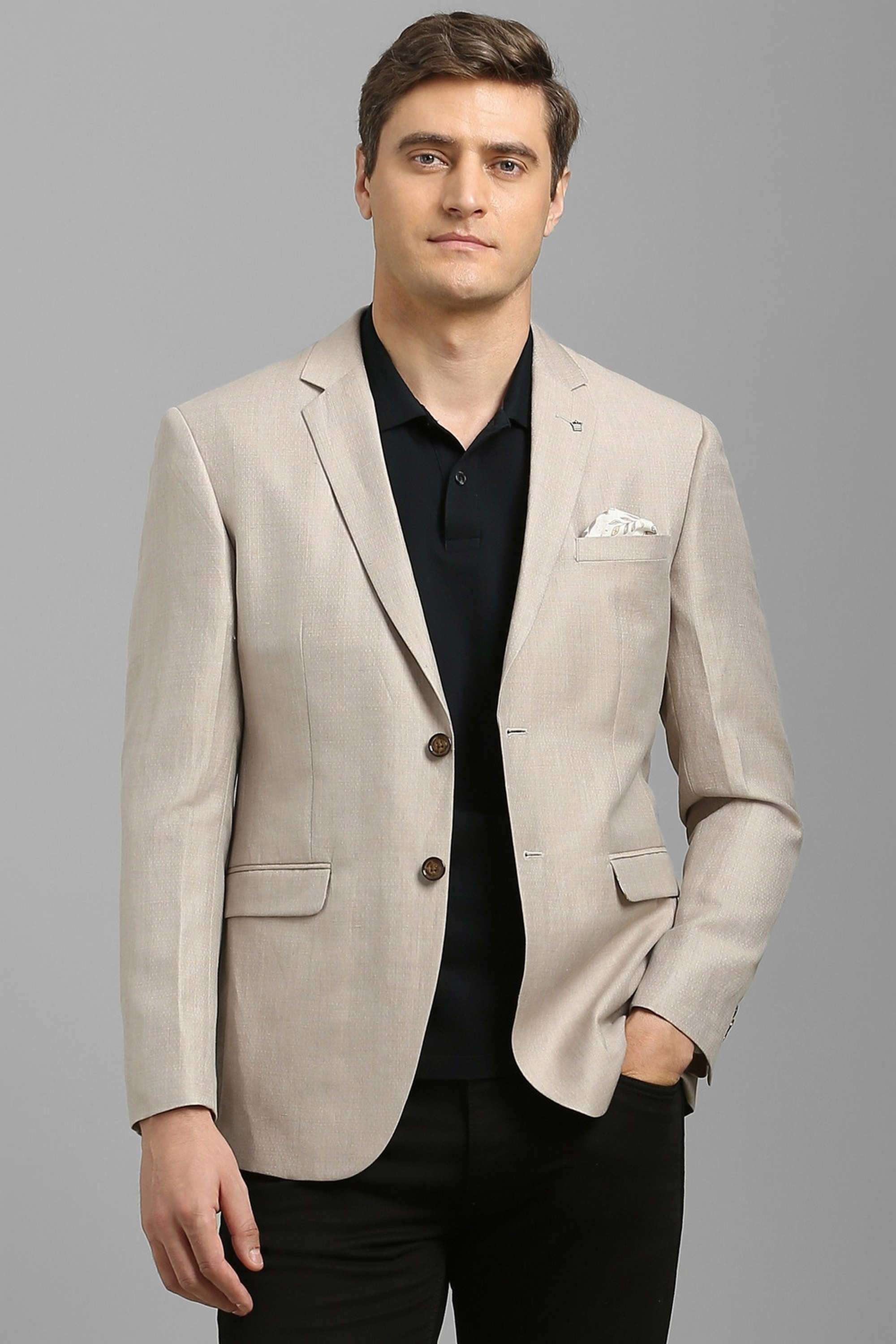 Textured-Linen-Slim-Fit-Men-s-Formal-Wear-Blazer