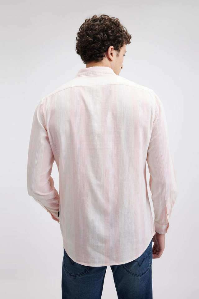 Stripes-Cotton-Regular-Fit-Men-s-Casual-Wear-Shirt