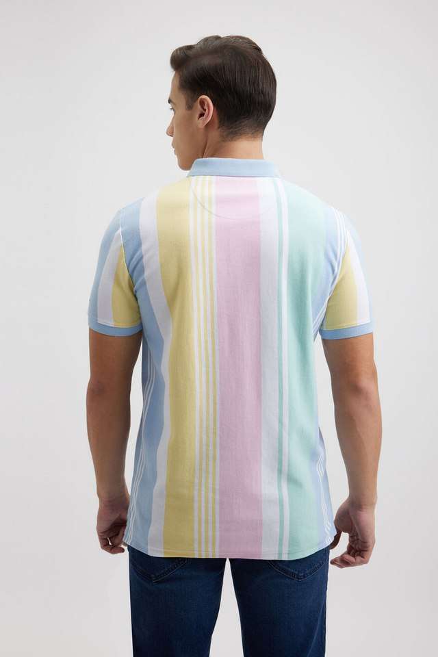 Stripes-Cotton-Polo-Men-s-T-Shirt