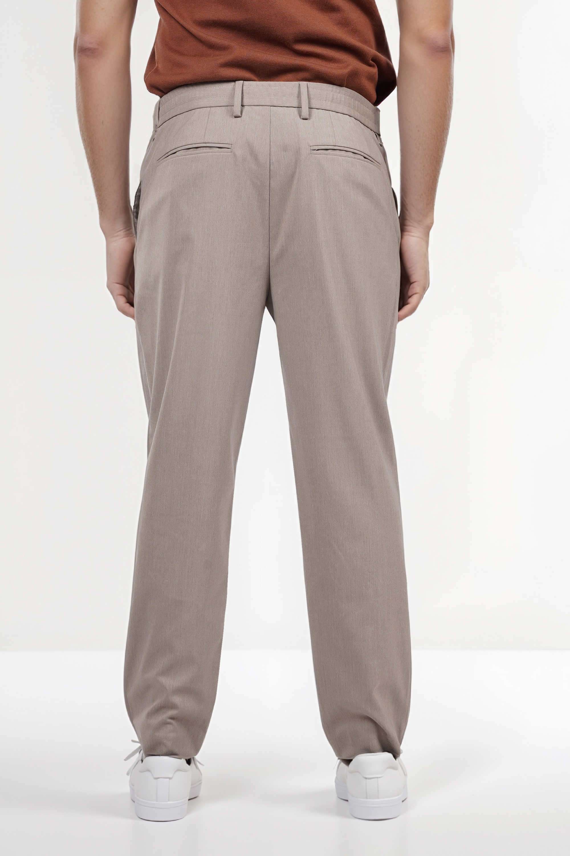 Solid-Polyester-Regular-Fit-Men-s-Casual-Wear-Trousers