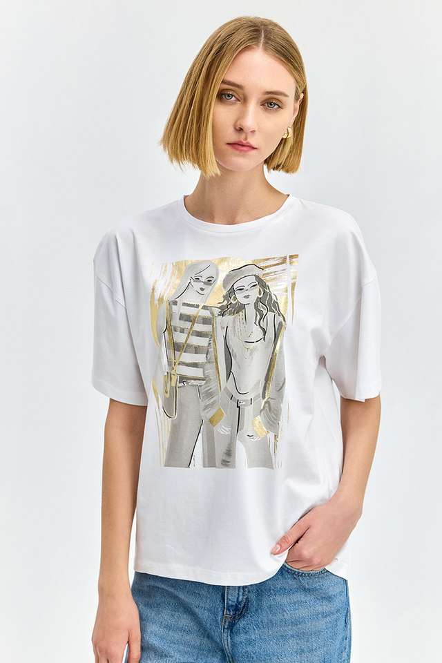 Abstract-Cotton-Round-Neck-Women-s-T-Shirt