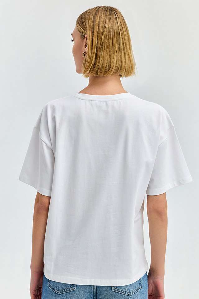 Abstract-Cotton-Round-Neck-Women-s-T-Shirt