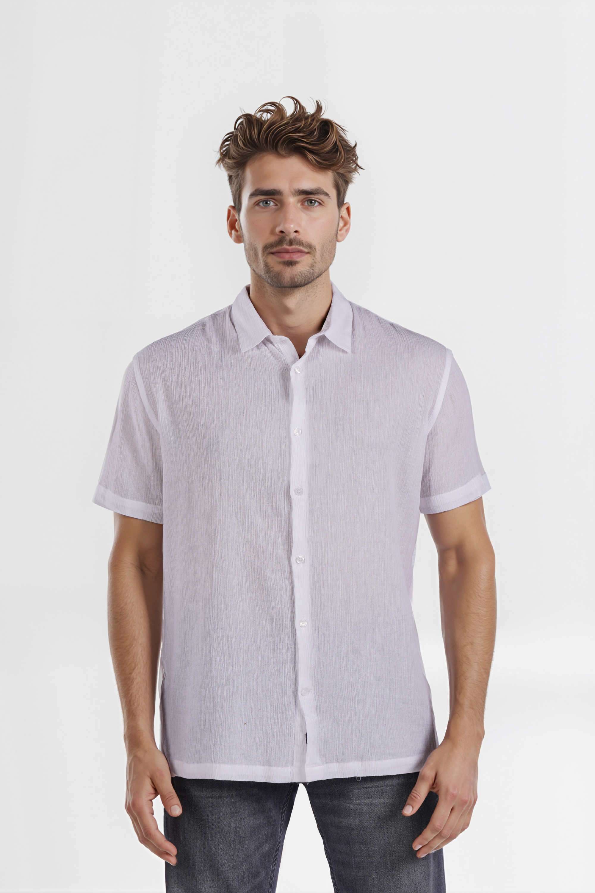 Light-Wash-Cotton-Regular-Fit-Men-s-Jeans