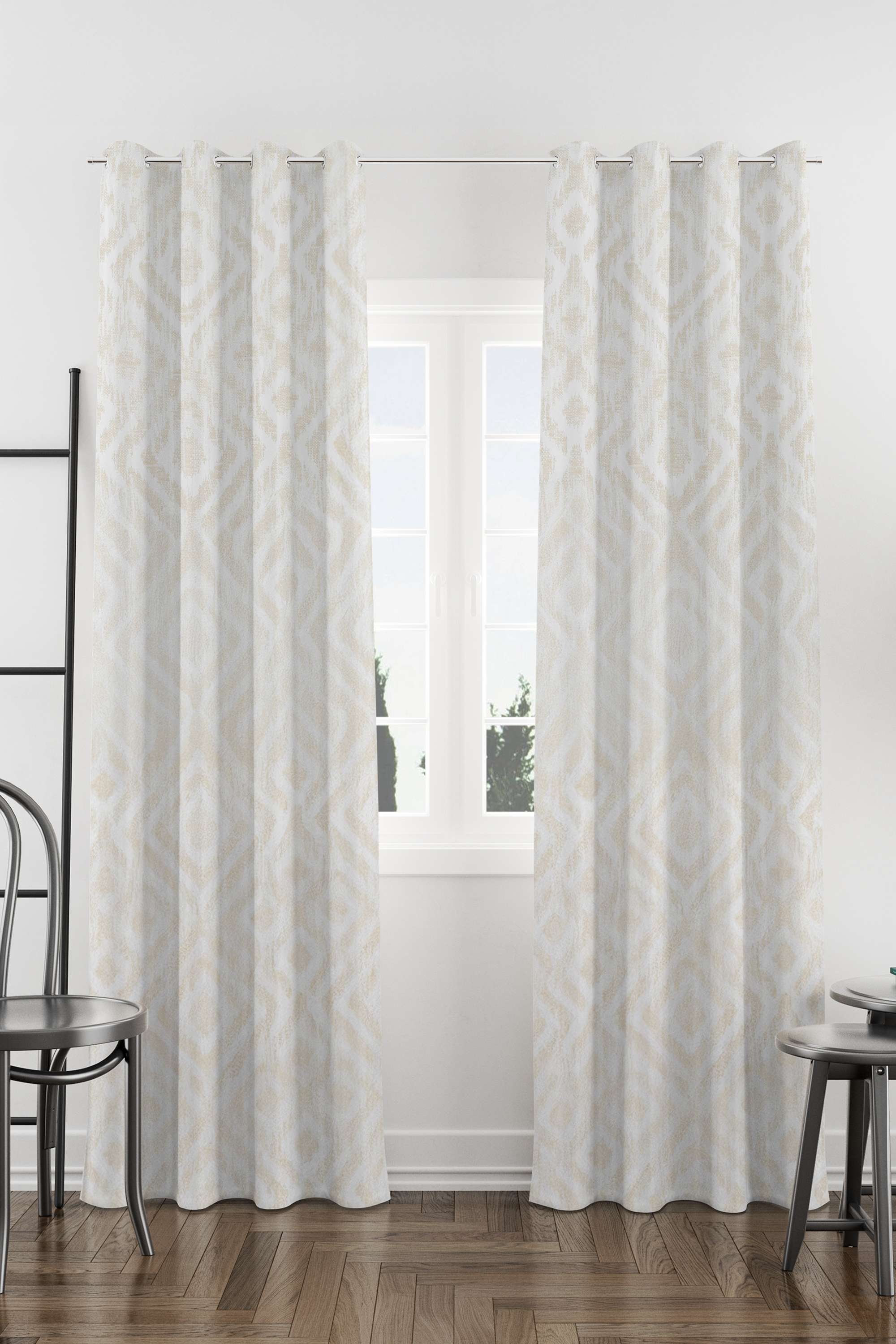 Adorne-Do-Diamond-Beige-Door-Curtain-1.3-x-2.25M