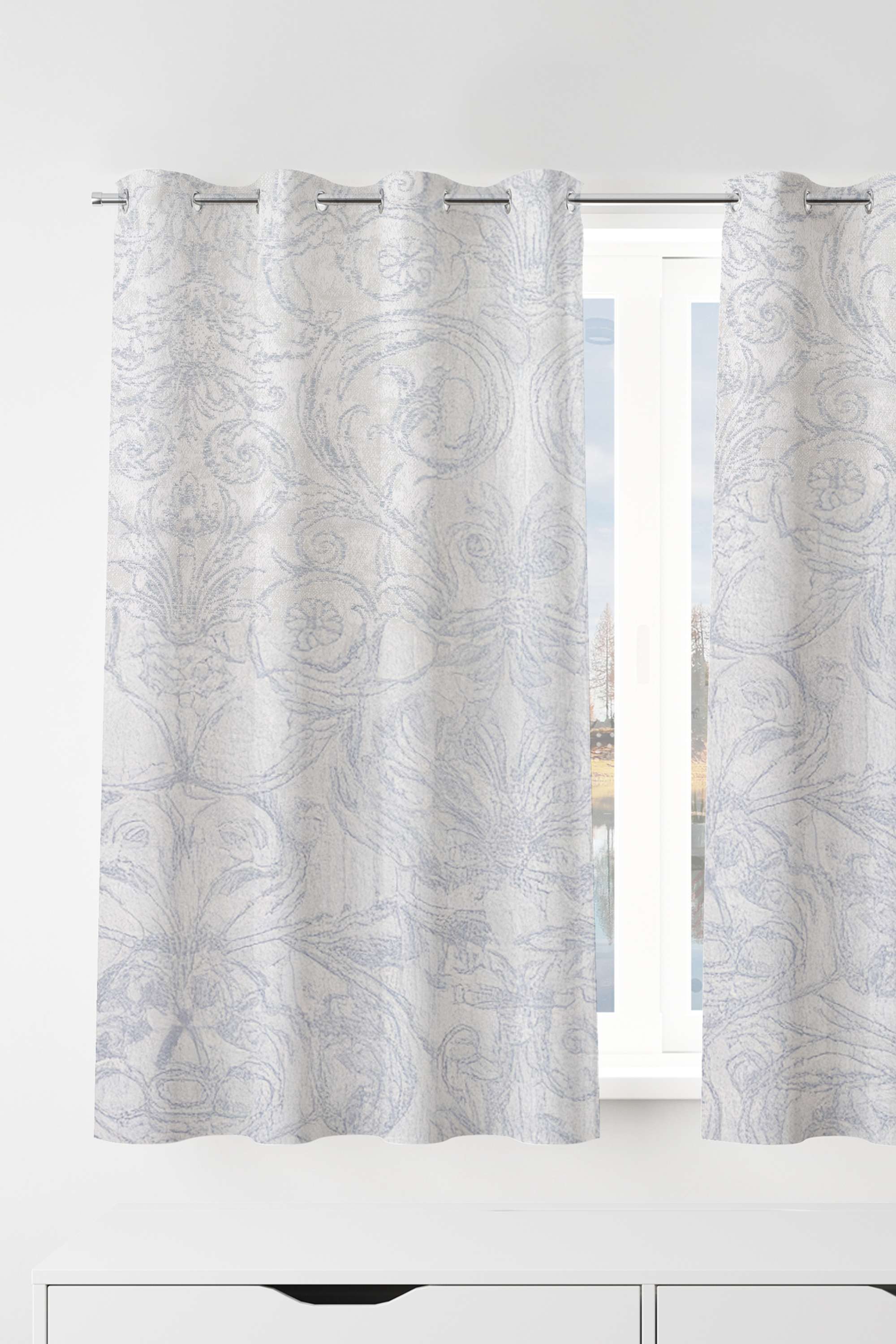 Adorne-Do-Damask-Blue-Window-Curtain-1.3-x-1.52M