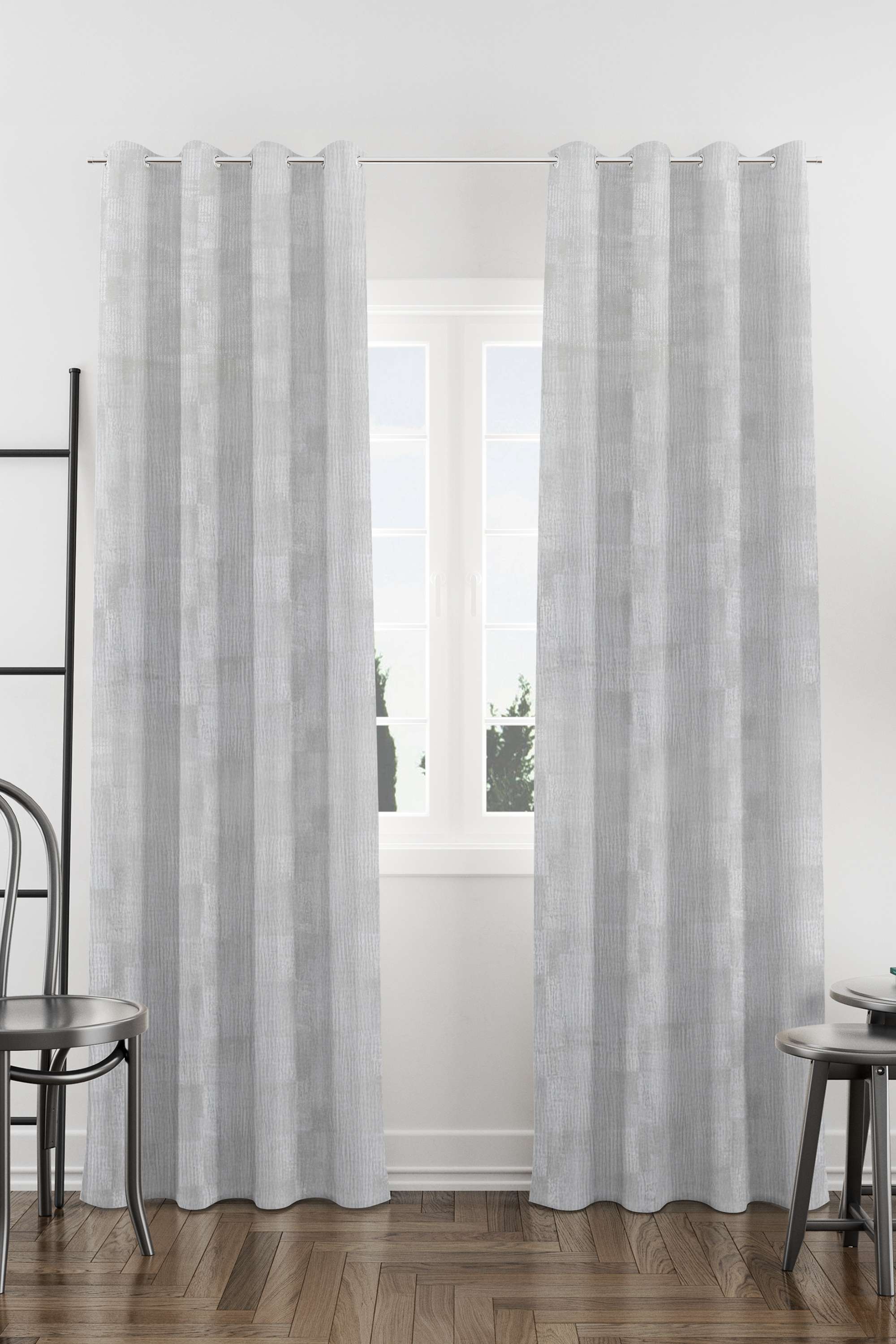 Adorne-Bo-Te-x-tured-Grey-Door-Curtain-1.3-x-2.25M