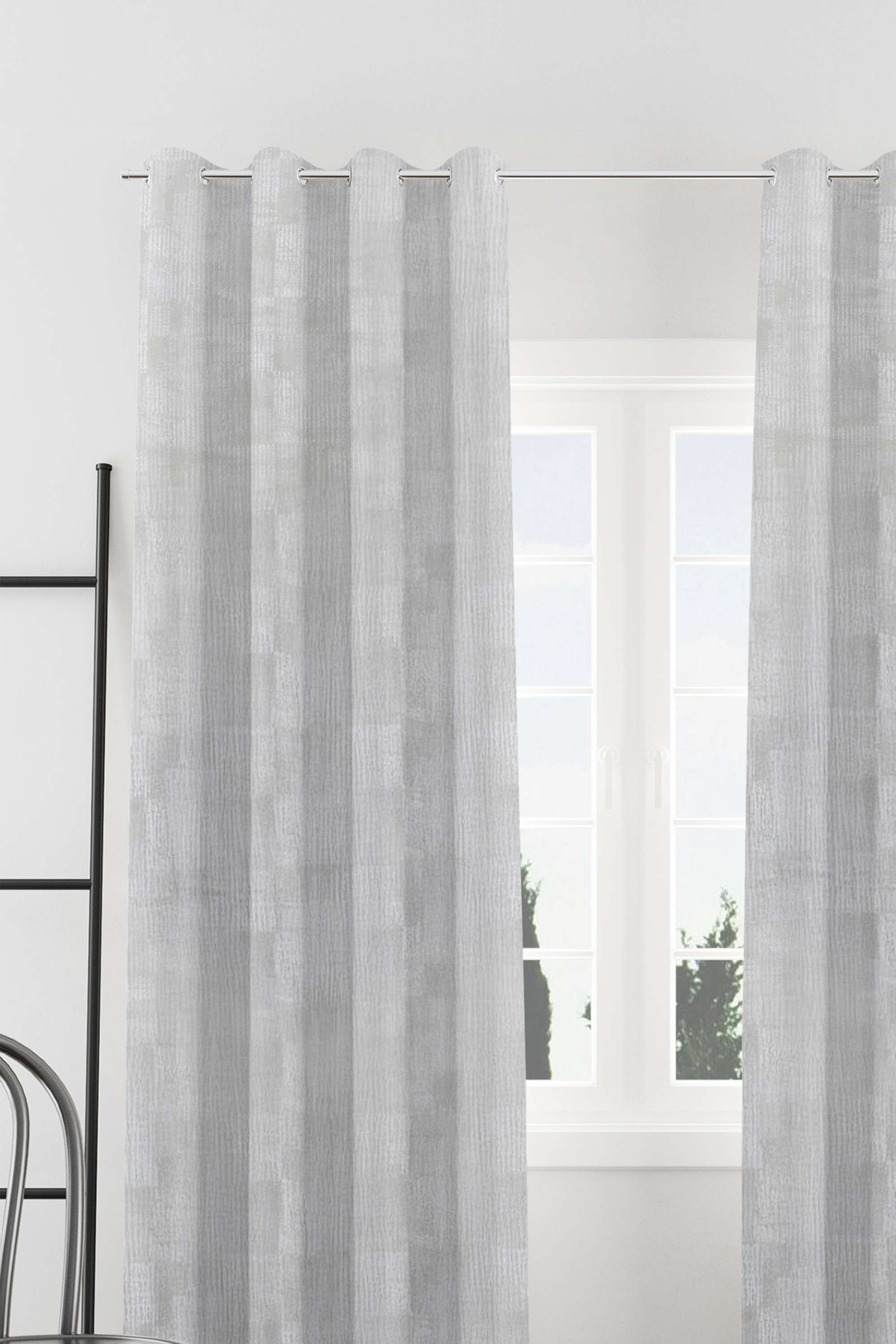Adorne-Bo-Te-x-tured-Grey-Door-Curtain-1.3-x-2.25M