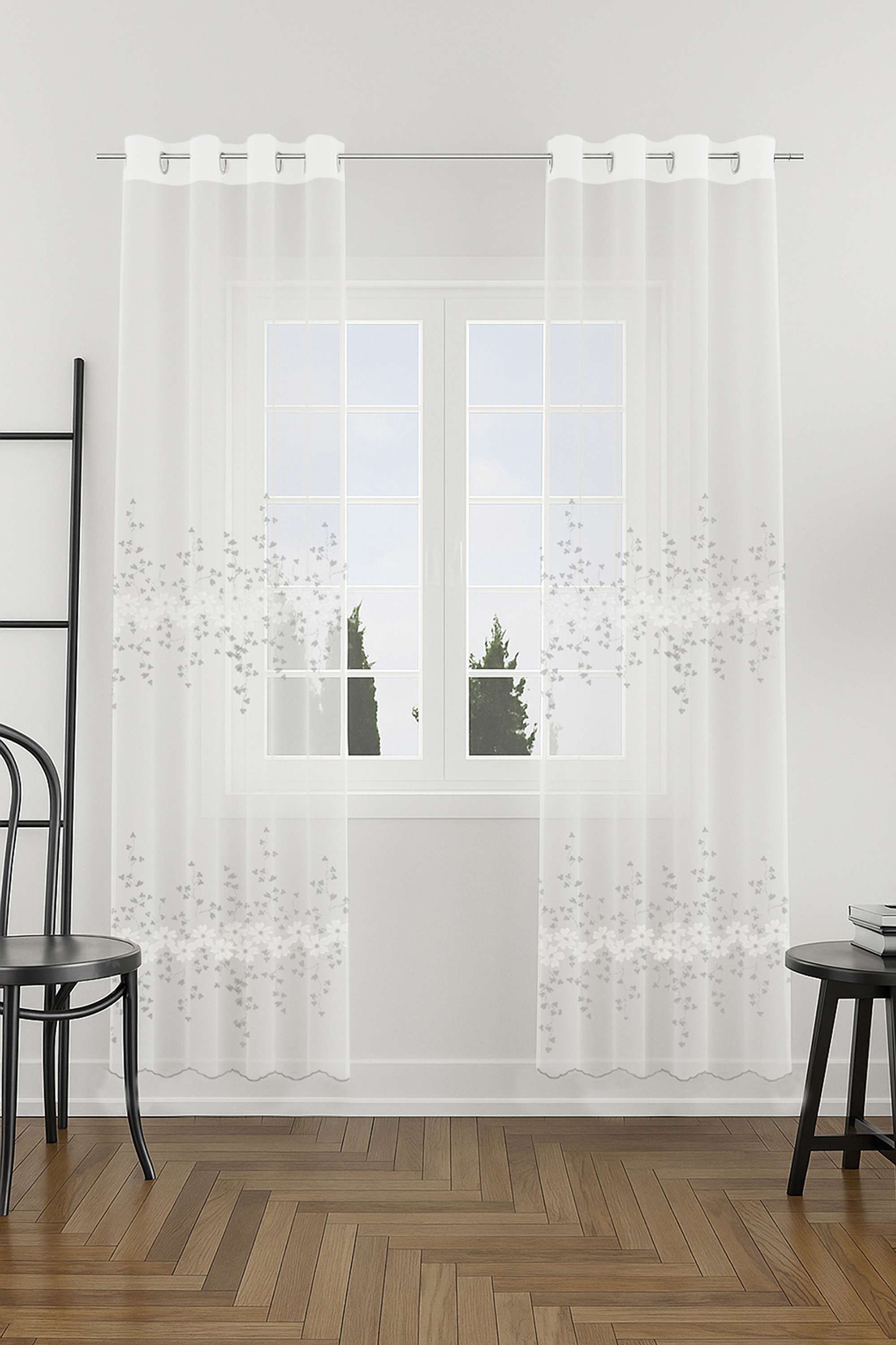 Adorne-Sheer-Emb-Mint-XL-Door-Curtain-1.1X2.74M