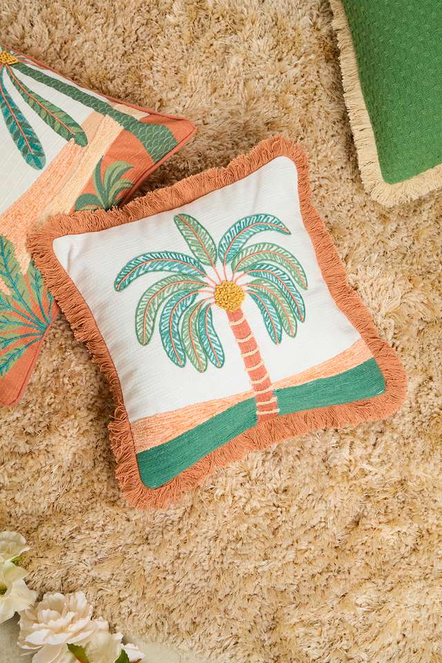 UO-Palm-Tree-Green-Cotton-Cushion-Cover-30x30-cm
