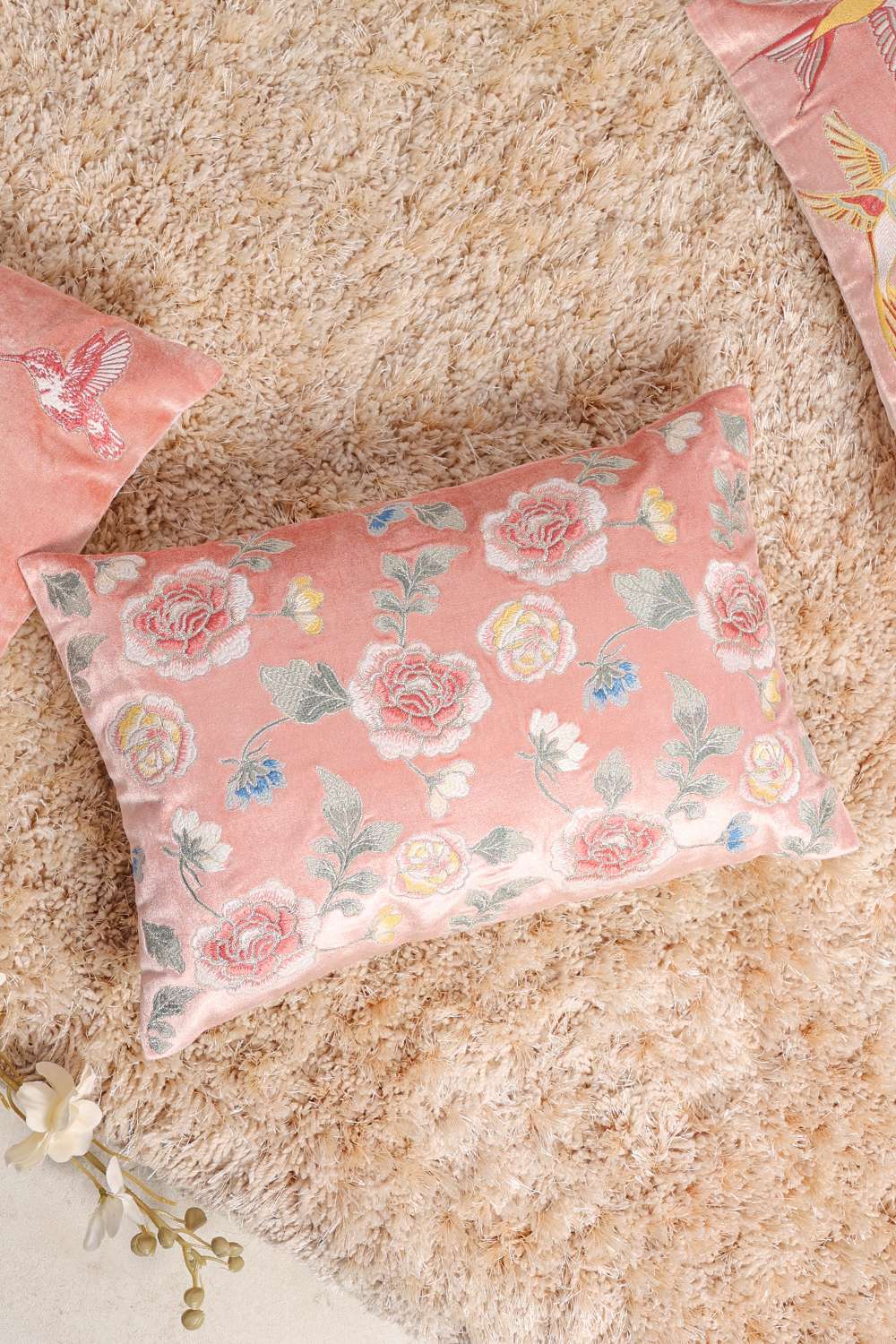 Po-Parsigara-Floral-Jaal-Pink-Cc-30X45Cm