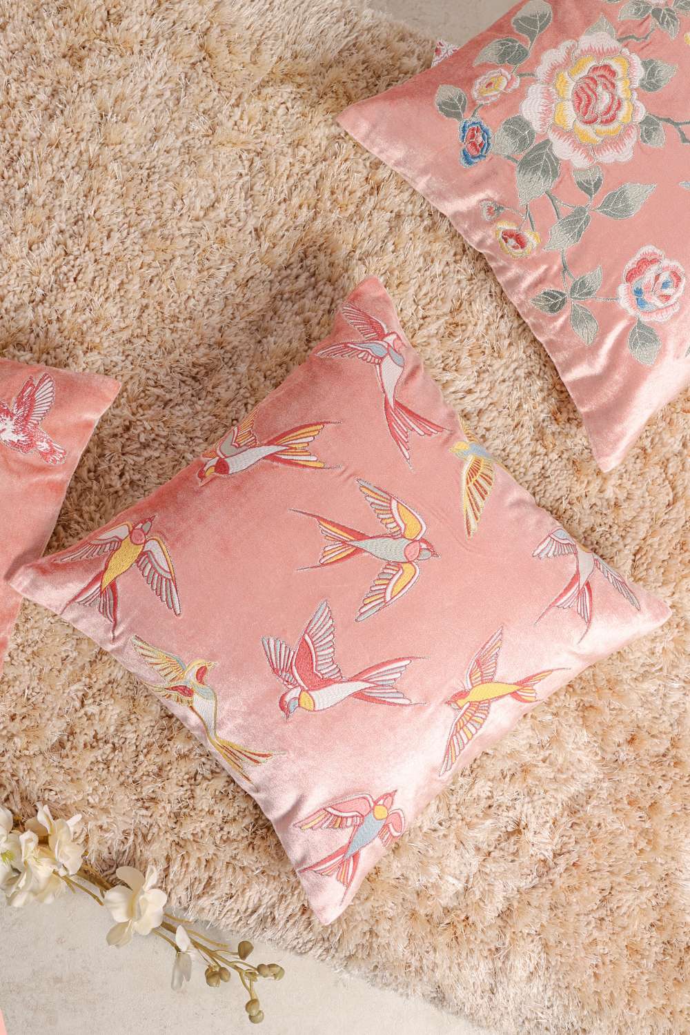 Po-Parsigara-Bird-Pink-Cc-40X40Cm