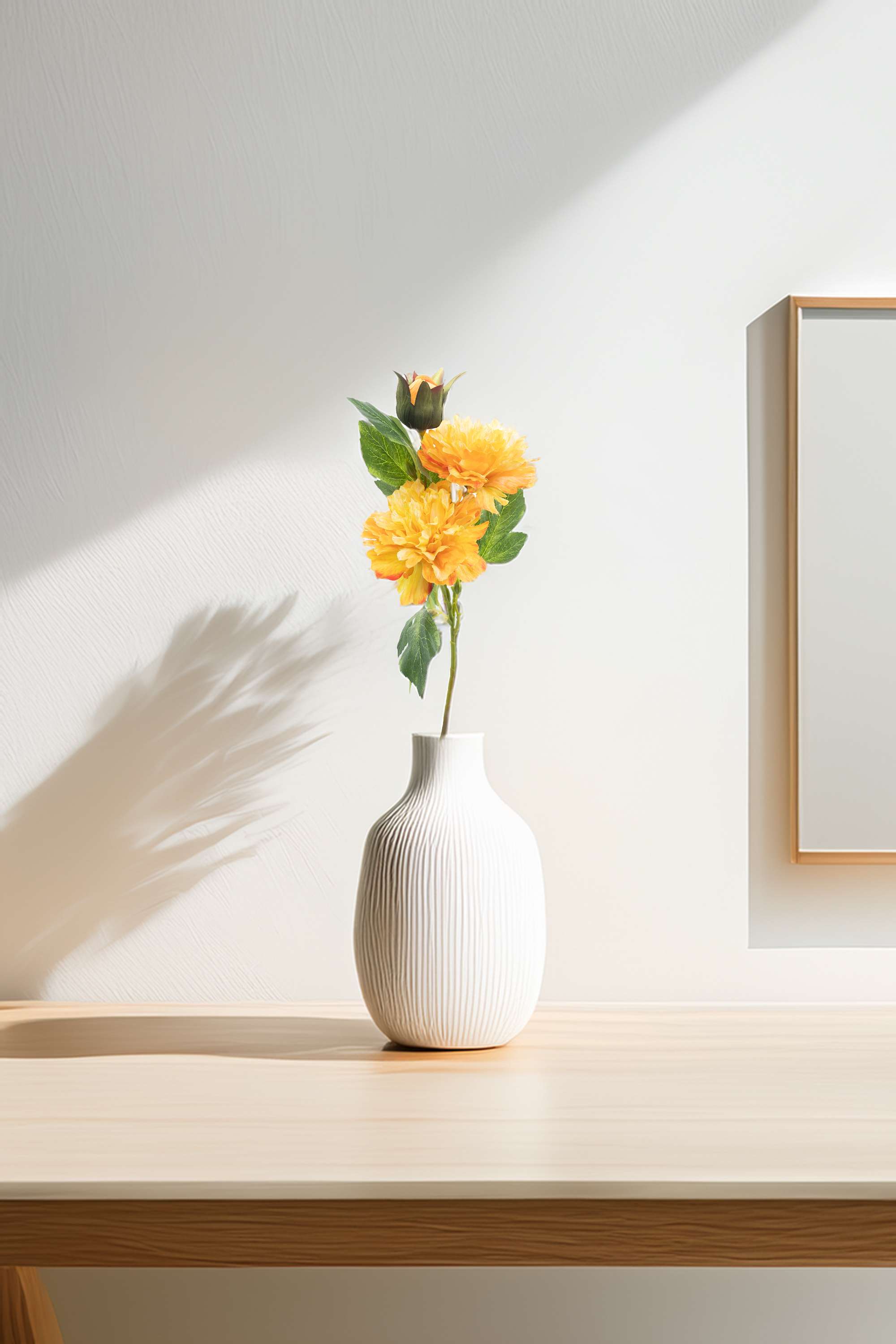 Florasilk-peony-flower-stem-yellow-70CM