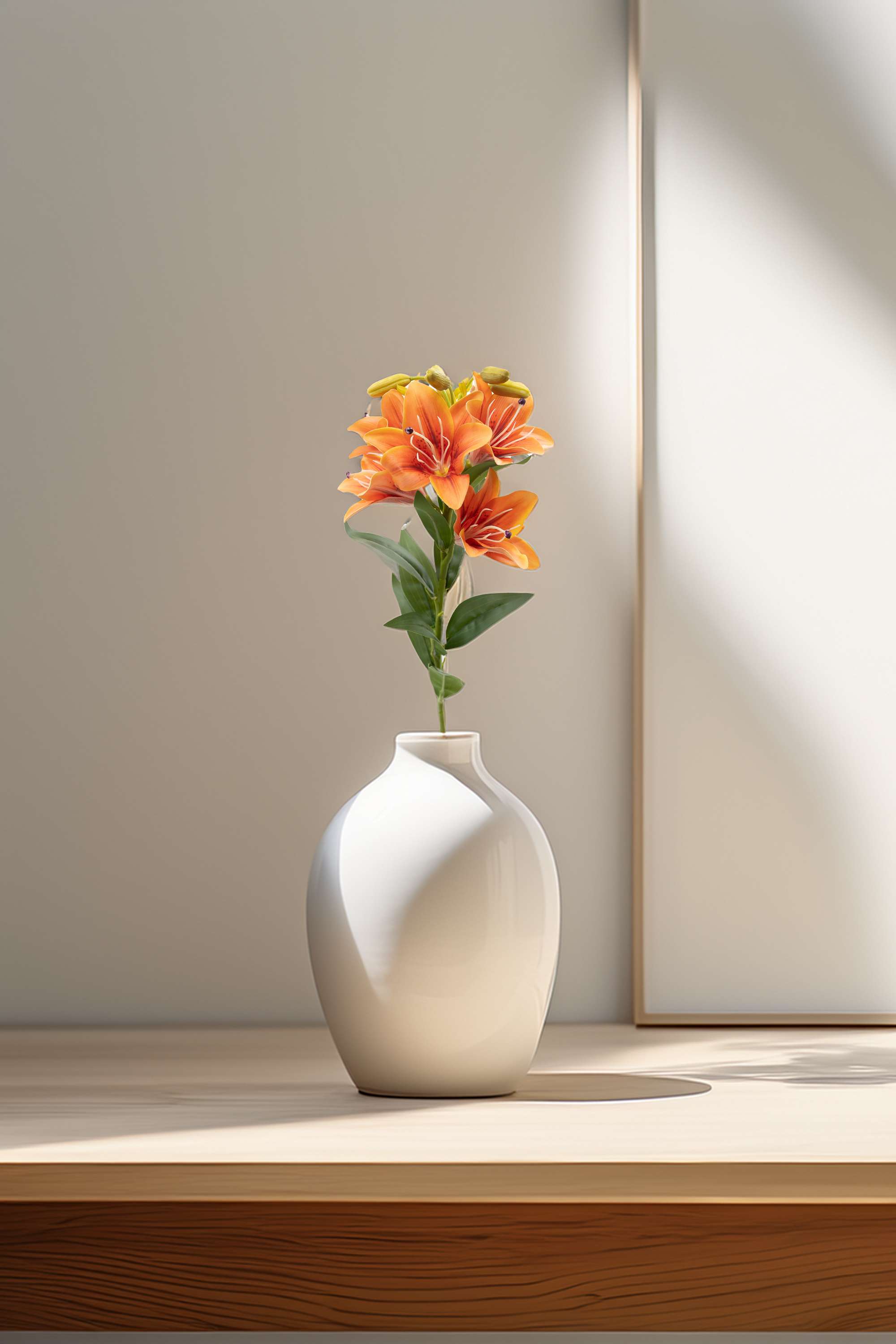 Florasilk-lily-flower-stem-orange-75CM