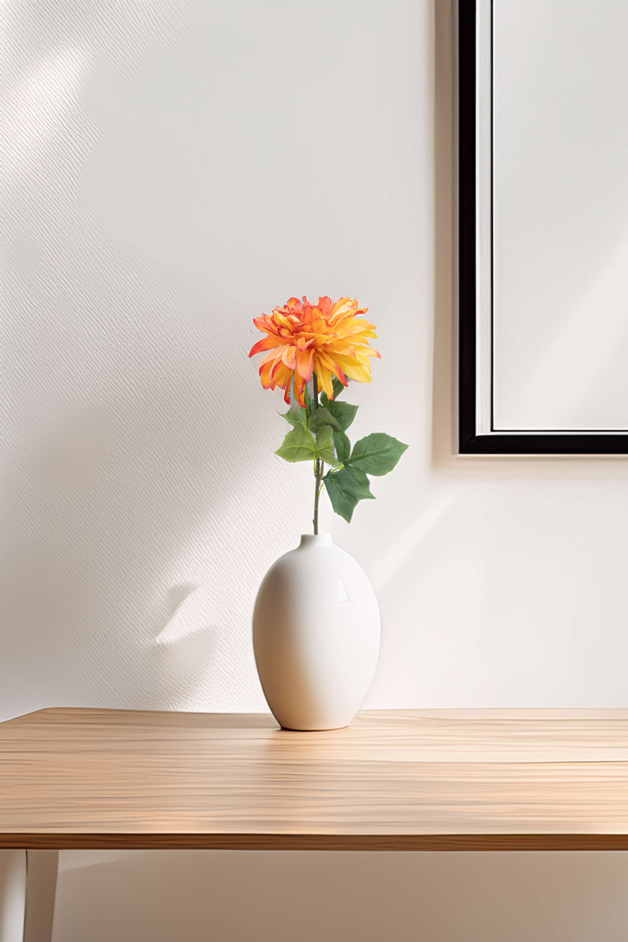 Florasilk-dahlia-flower-stem-orange-66CM