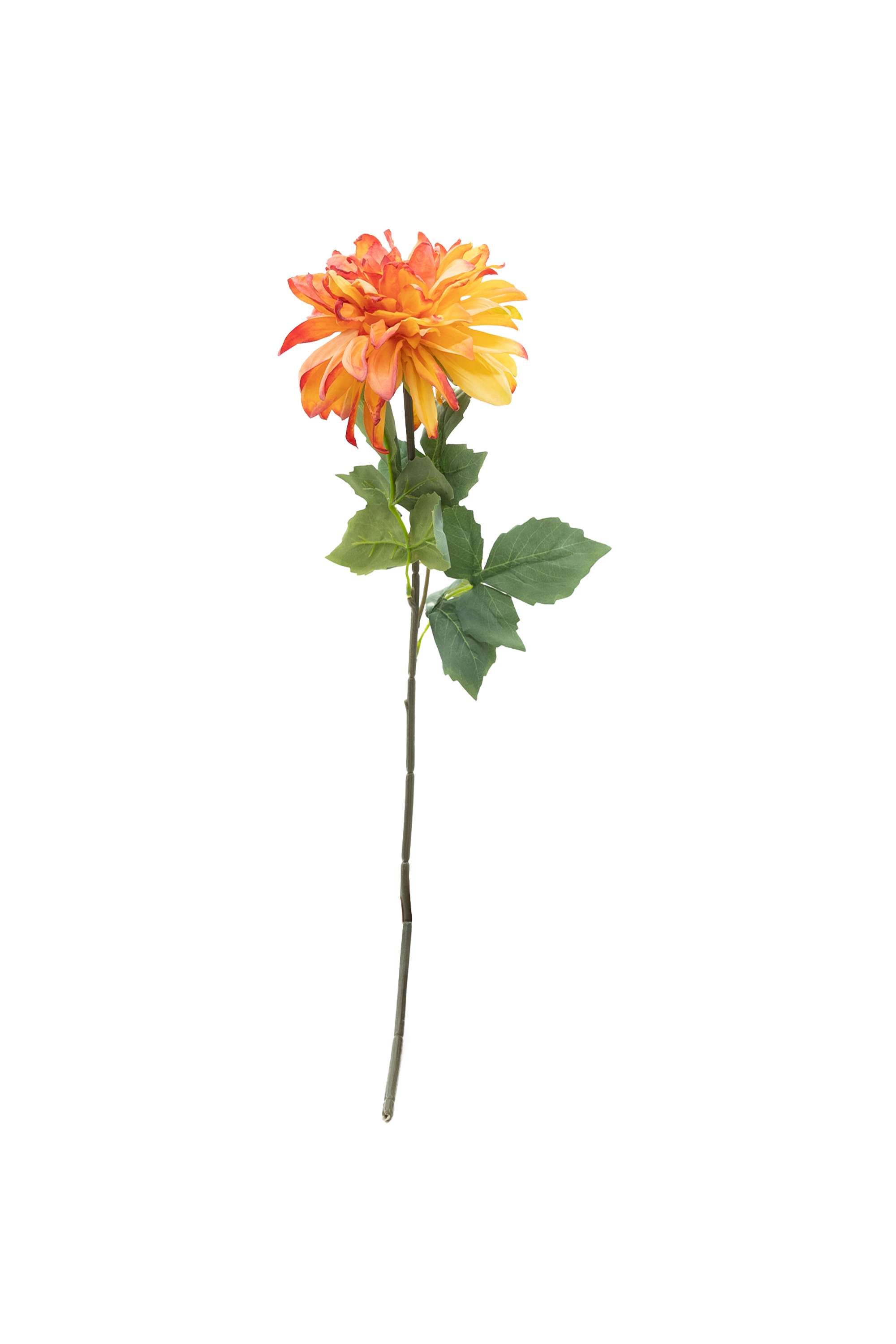 Florasilk-dahlia-flower-stem-orange-66CM