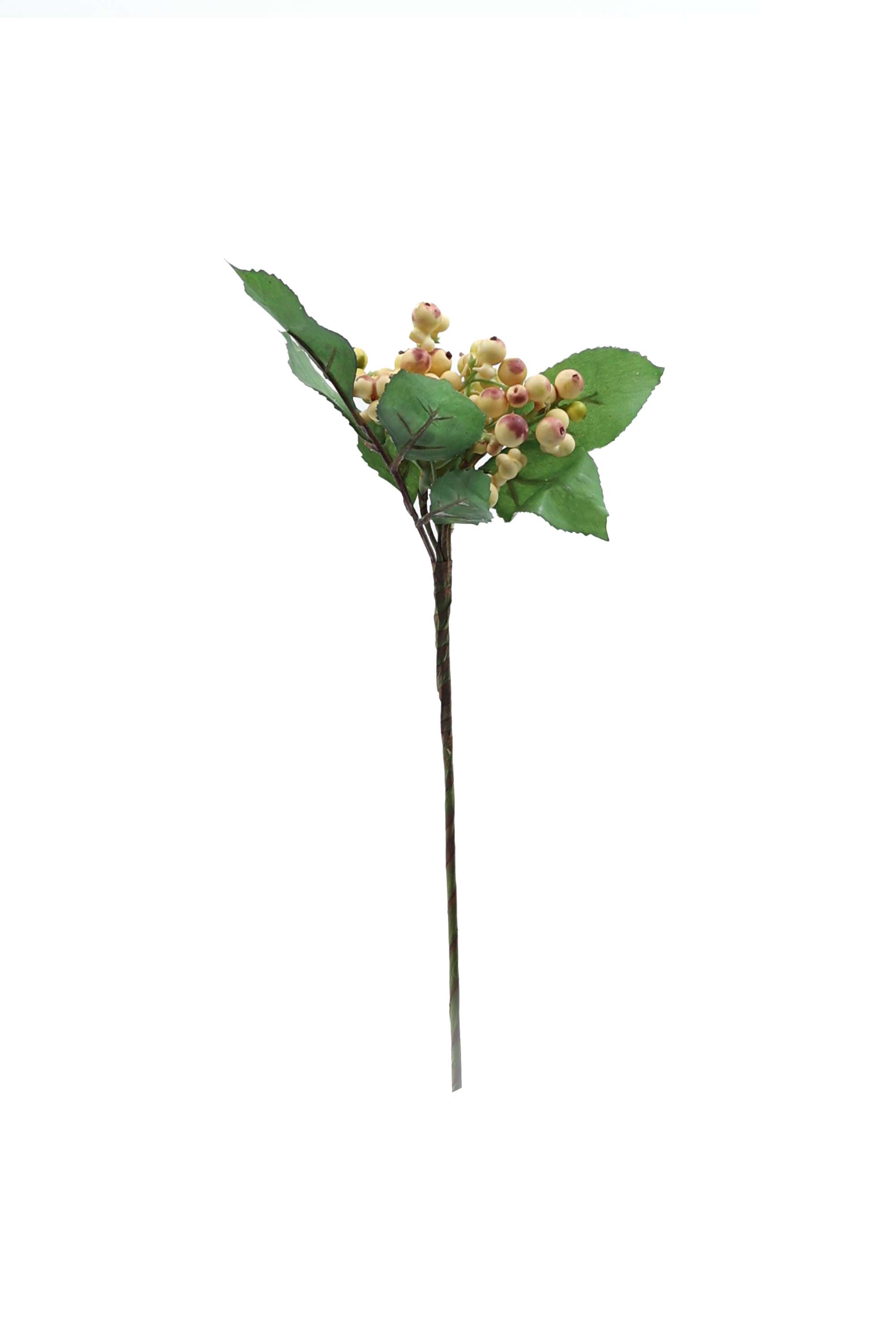 Florasilk-berry-stem-peach-38CM