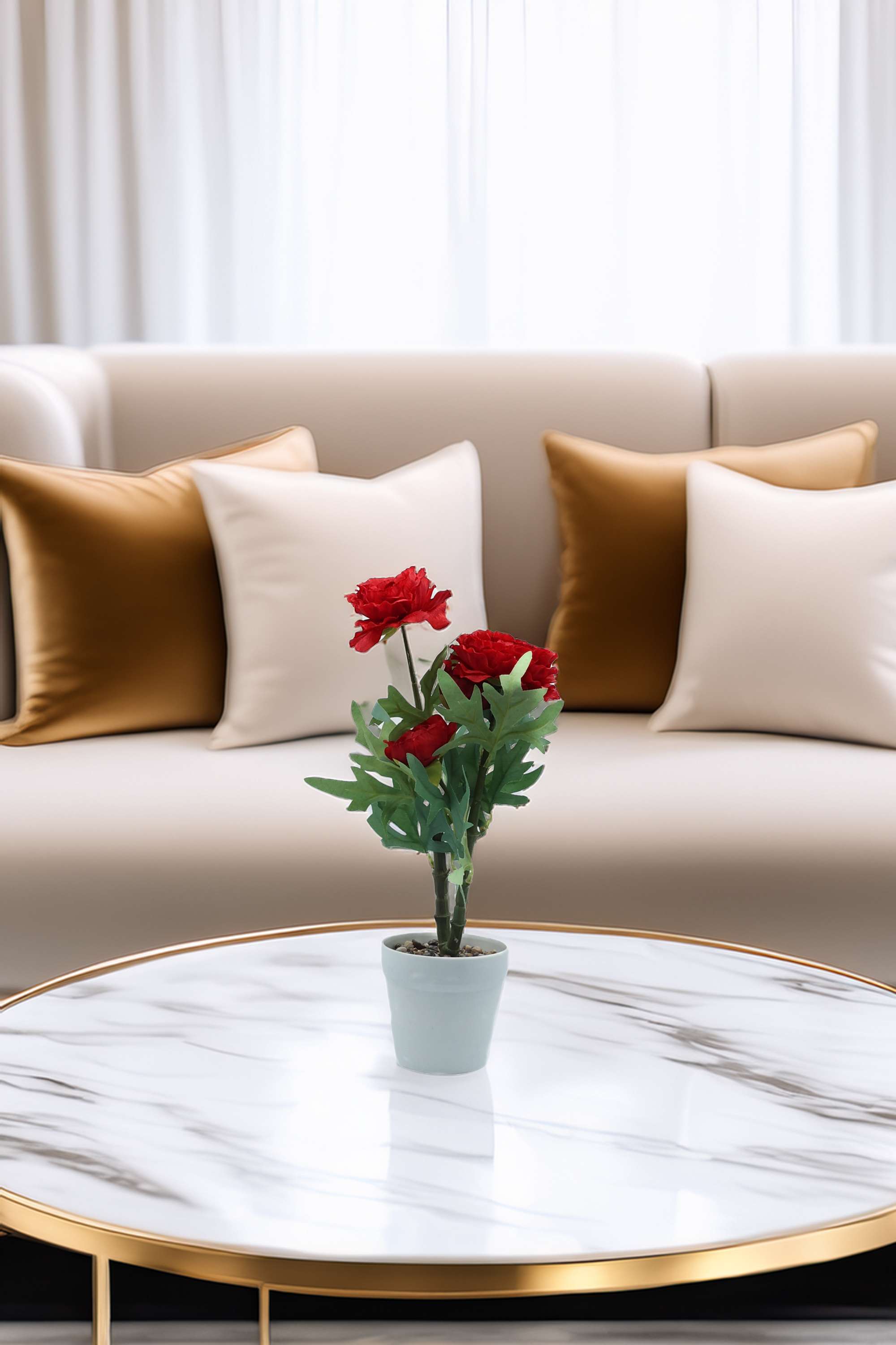 Everera-Plastic-Peony-Flower-Potted-Plant