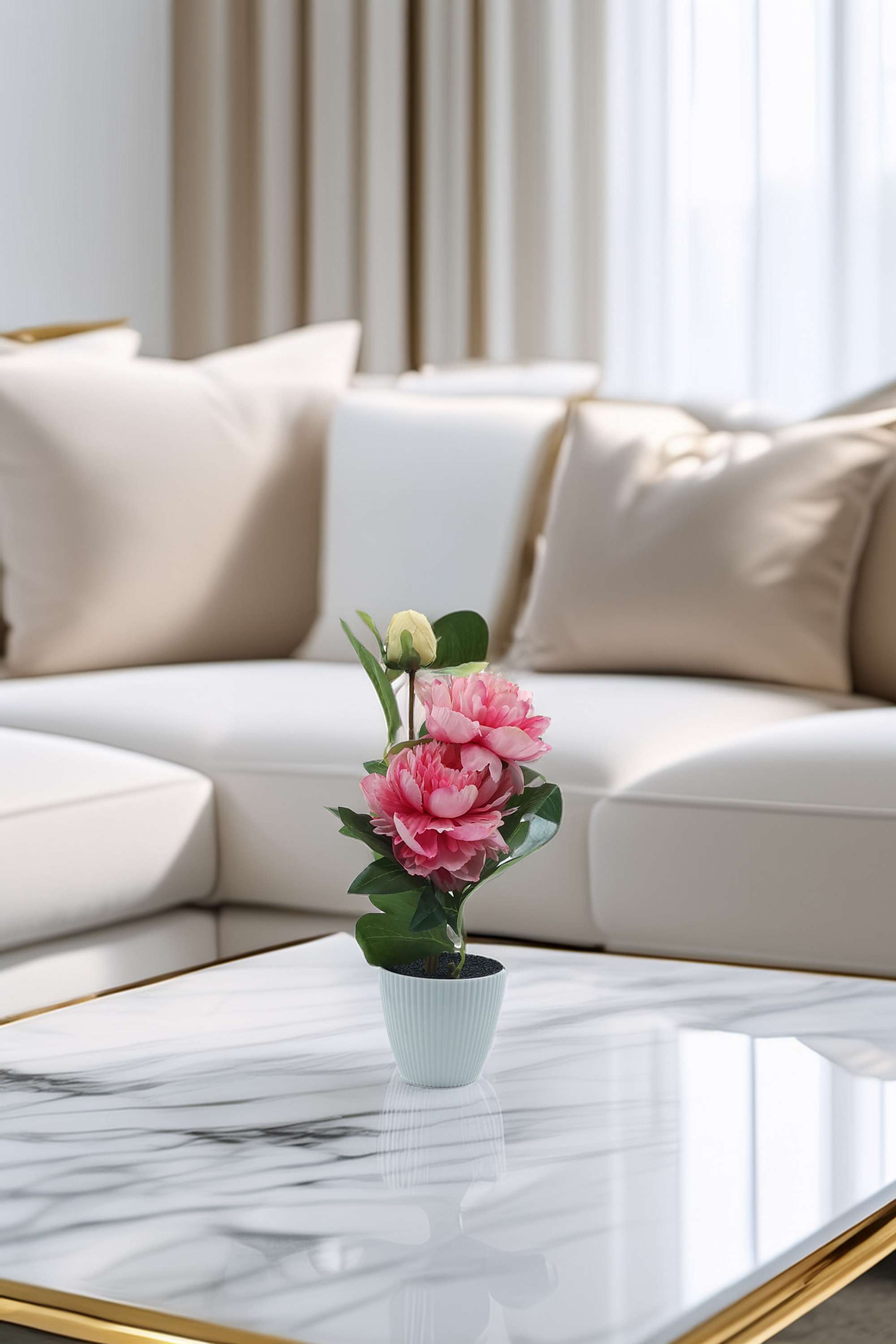 Everera-Plastic-Peony-Flower-Potted-Plant