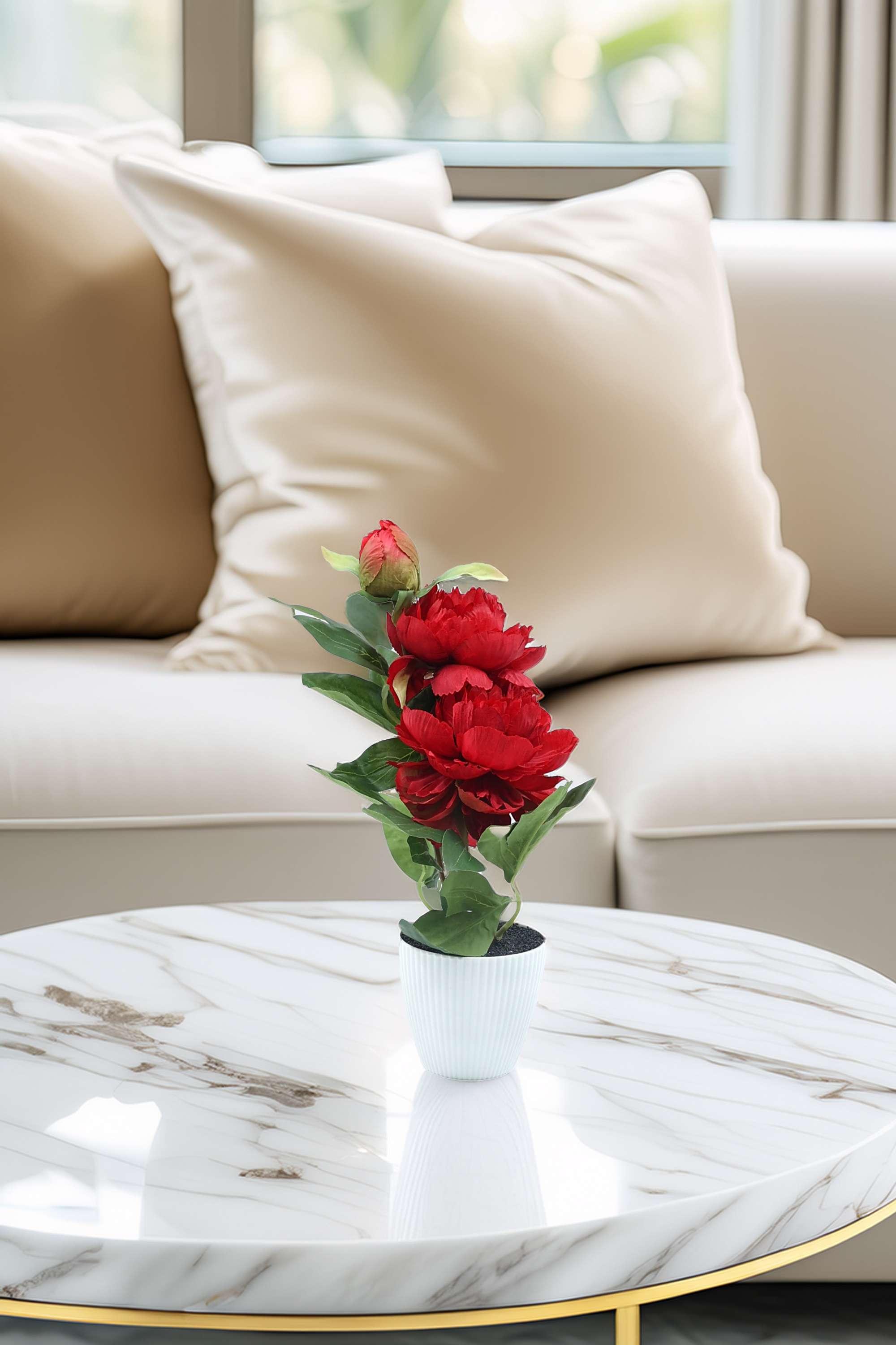Everera-Plastic-Peony-Flower-Potted-Plant