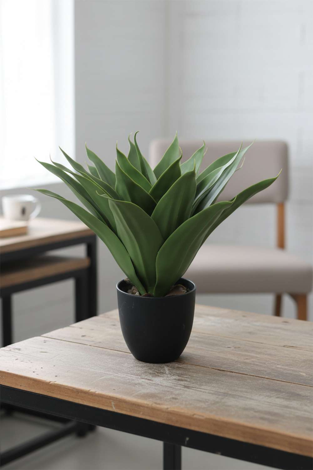 Everera-Agave-Modern-Plastic-Potted-Plant-65-cm