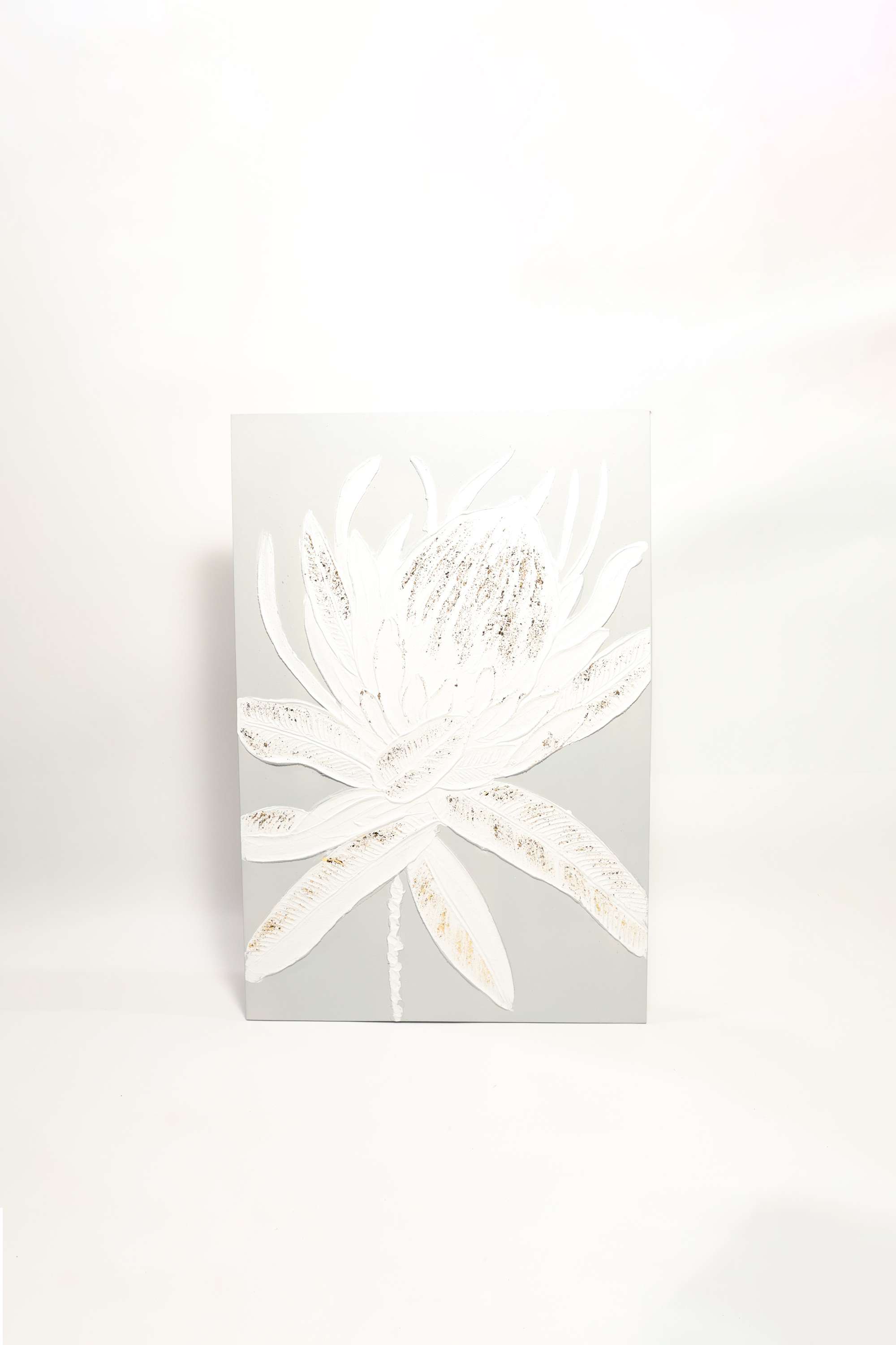 Edith-Protea-Canvas-Hand-Painting-Grey-60X90Cm