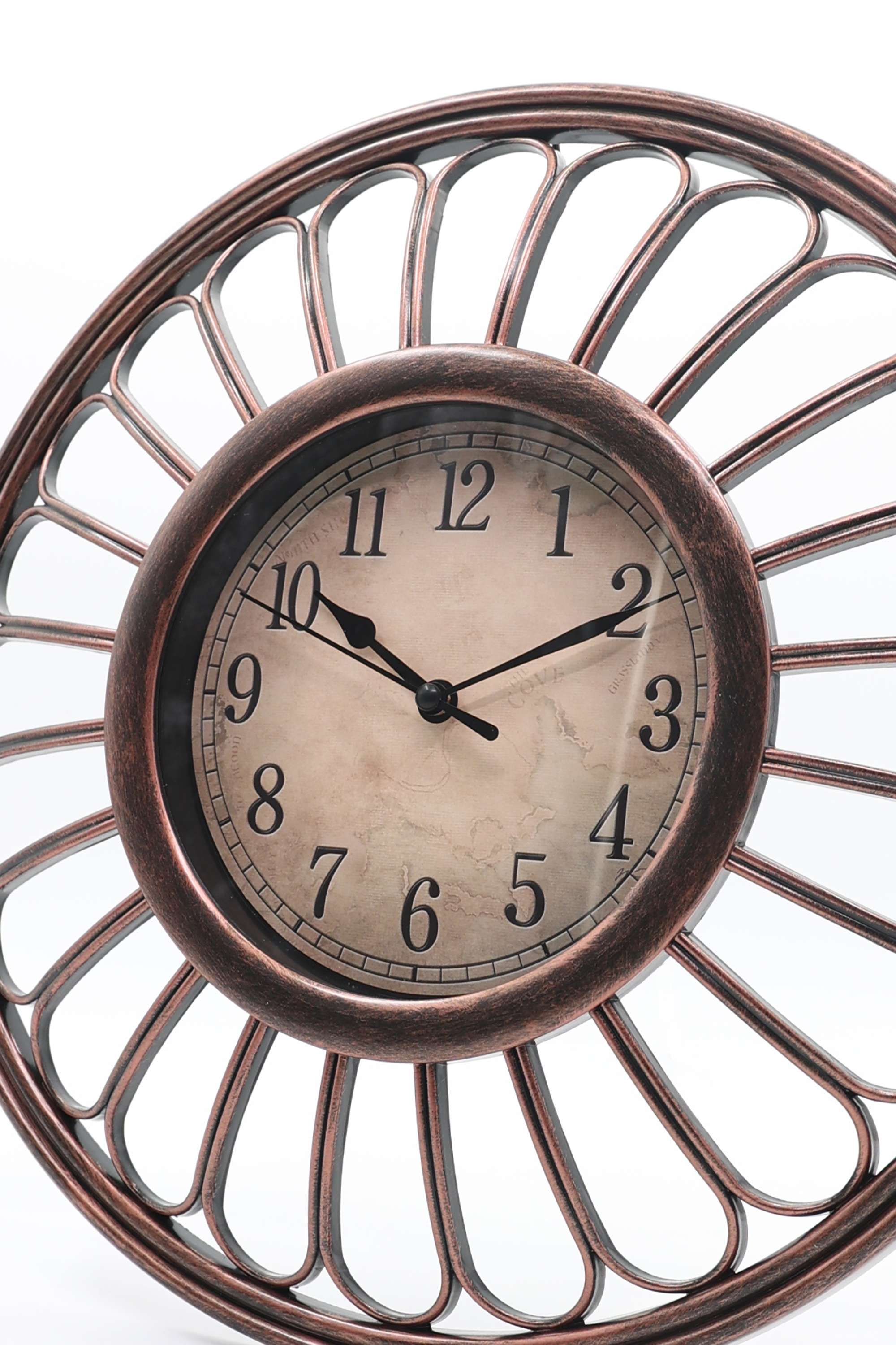 Kaizen-Plastic-Flower-Wall-Clock-30-x-30-cm